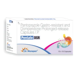 Pantoprazole Gastri Resistant 40mg And Domperidone 30mg Capsules