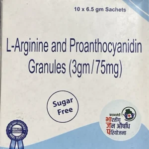L-Arginine and Proanthocyanidin Granules (3gm / 75mg)